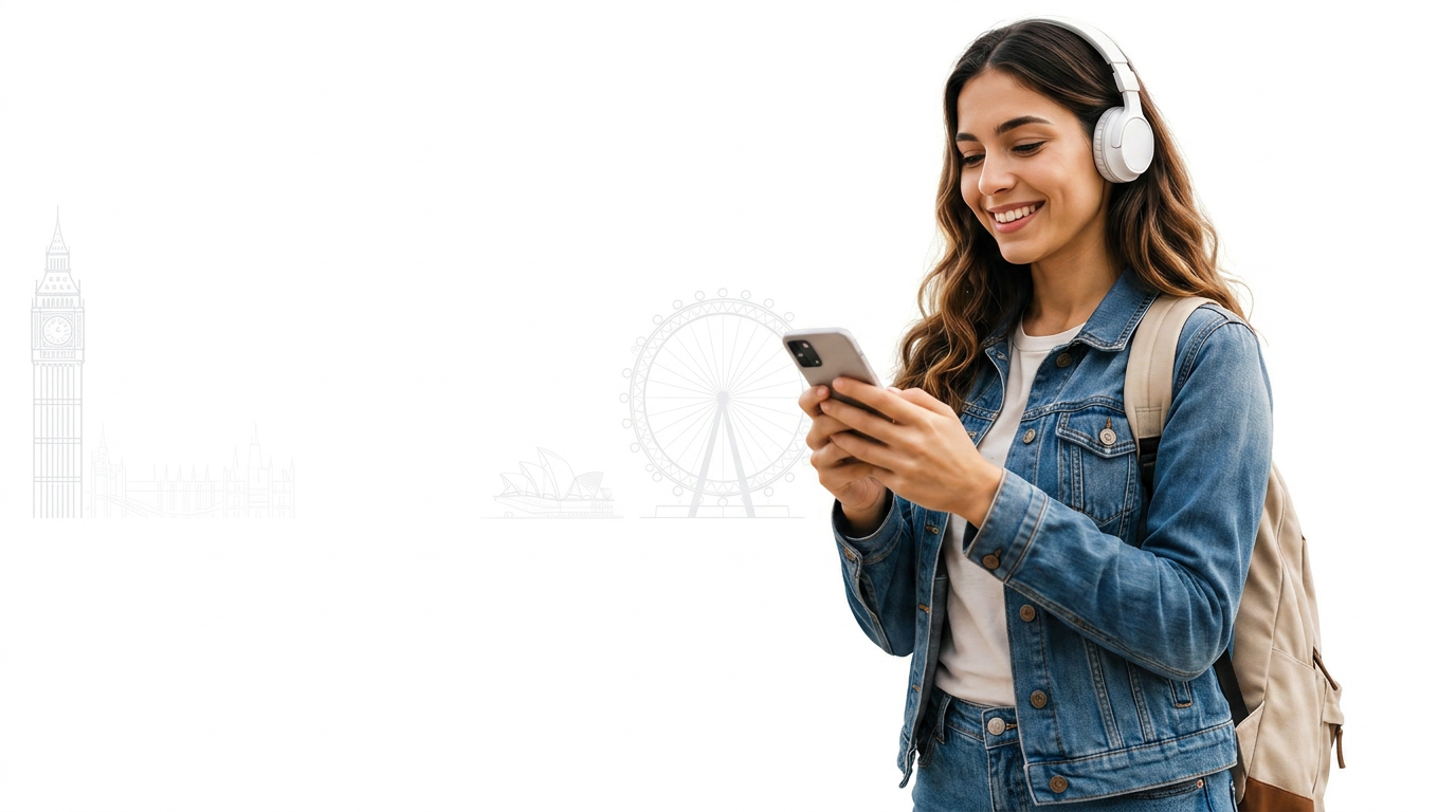 Videhou Audio Hub — aprenda inglês com áudios e vídeos em qualquer lugar